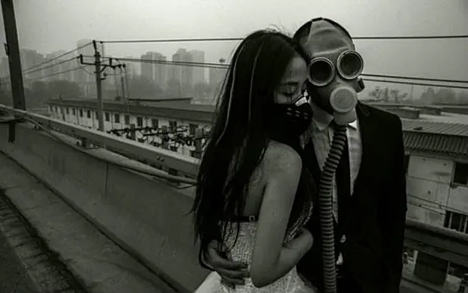Una boda en pleno ‘invierno nuclear’ en Beijing