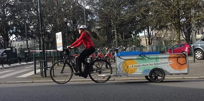 La Tricyclerie: transforma la basura en compost con tu bici