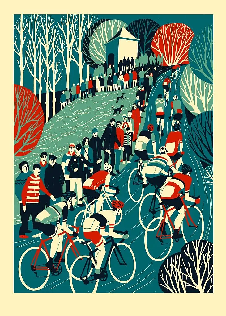 Eliza Southwood, ilustración ciclista ‘John Lewis’