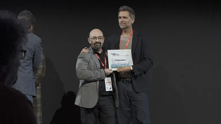 Ciclosfera recibe el premio al stand más sostenible en el Global Mobility Call