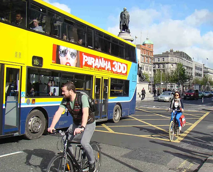 Dublín busca al “señor de las bicicletas”