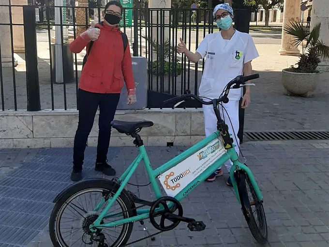 Covid-19: Todobici presta bicicletas a trabajadores esenciales en Valencia