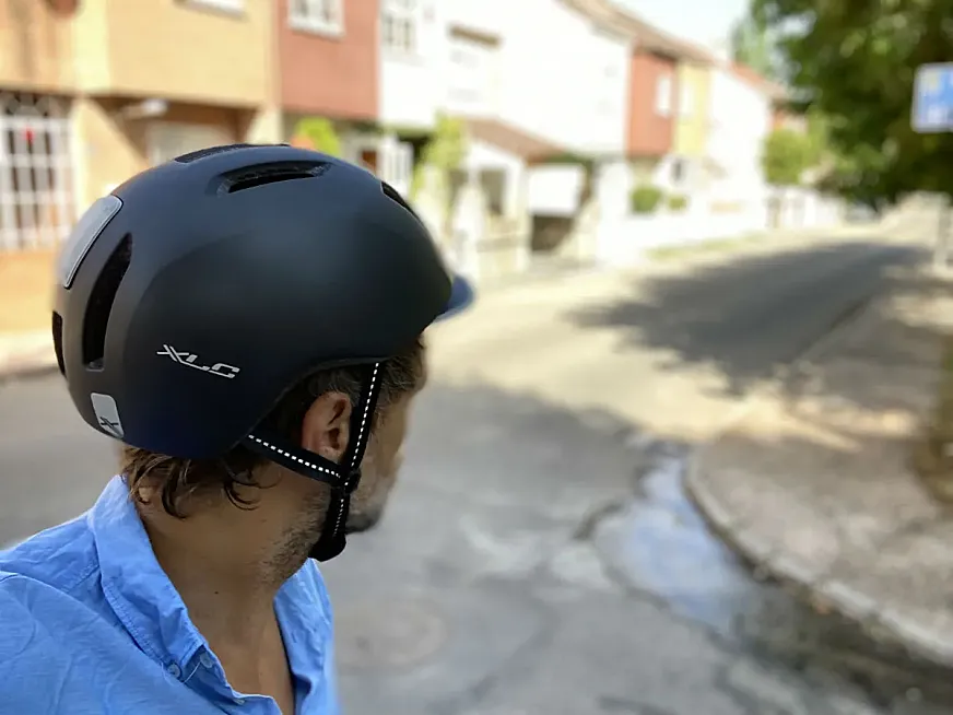 XLC City: prueba del casco de ciclismo urbano.