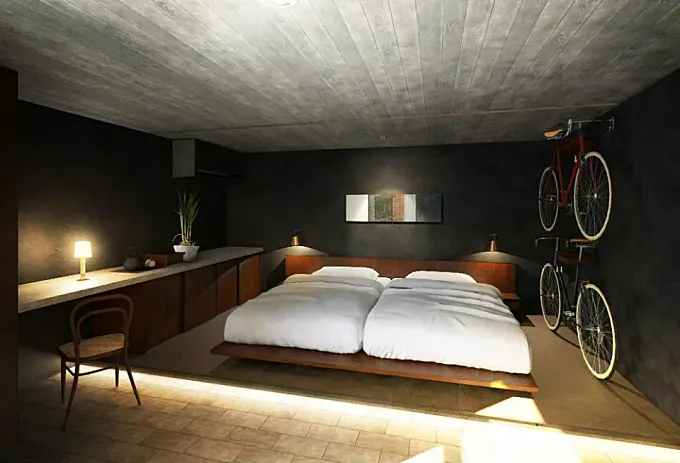 Hotel Cycle, donde duermen las bicicletas
