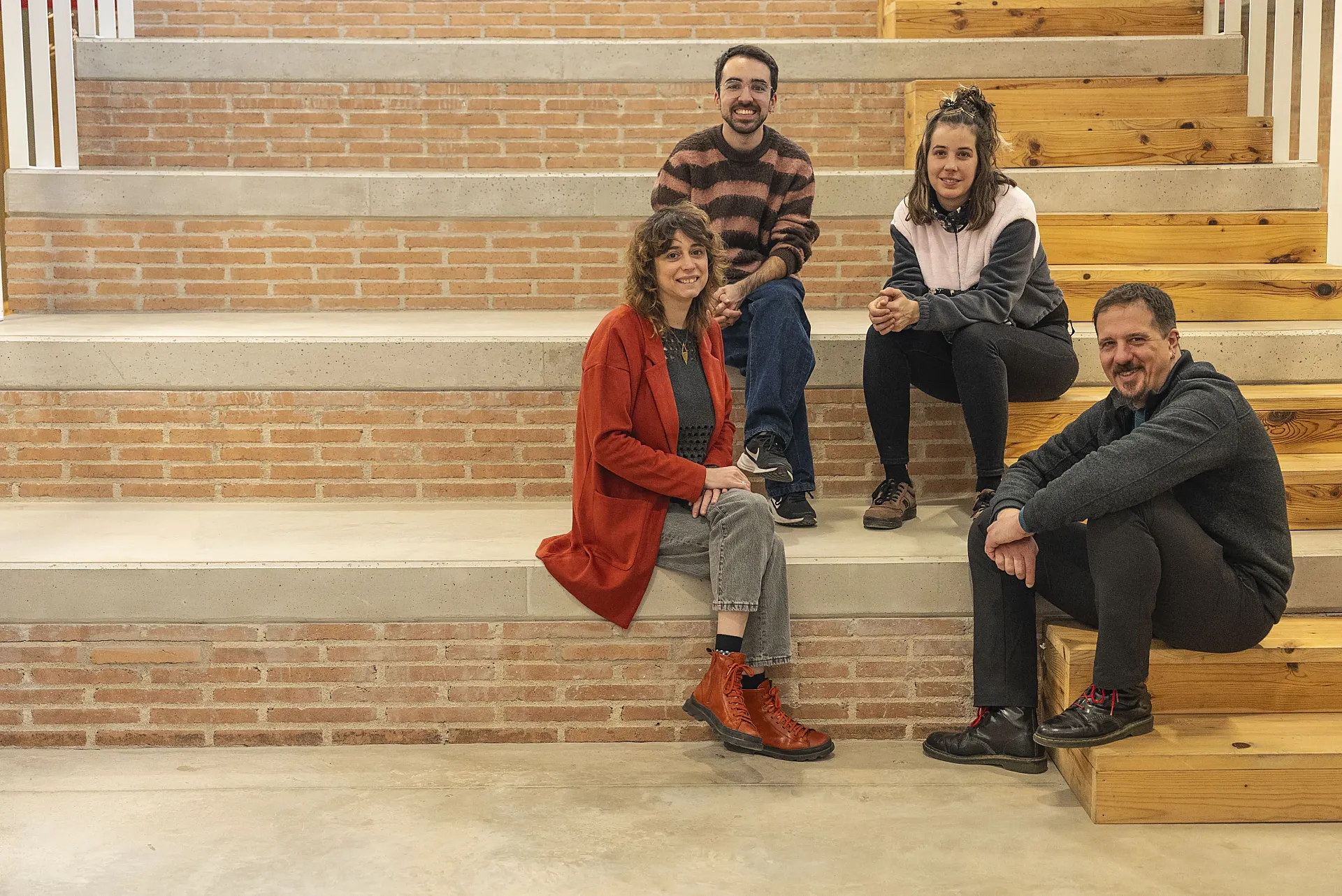 El equipo de la Escuela de Movilidad Sostenible.