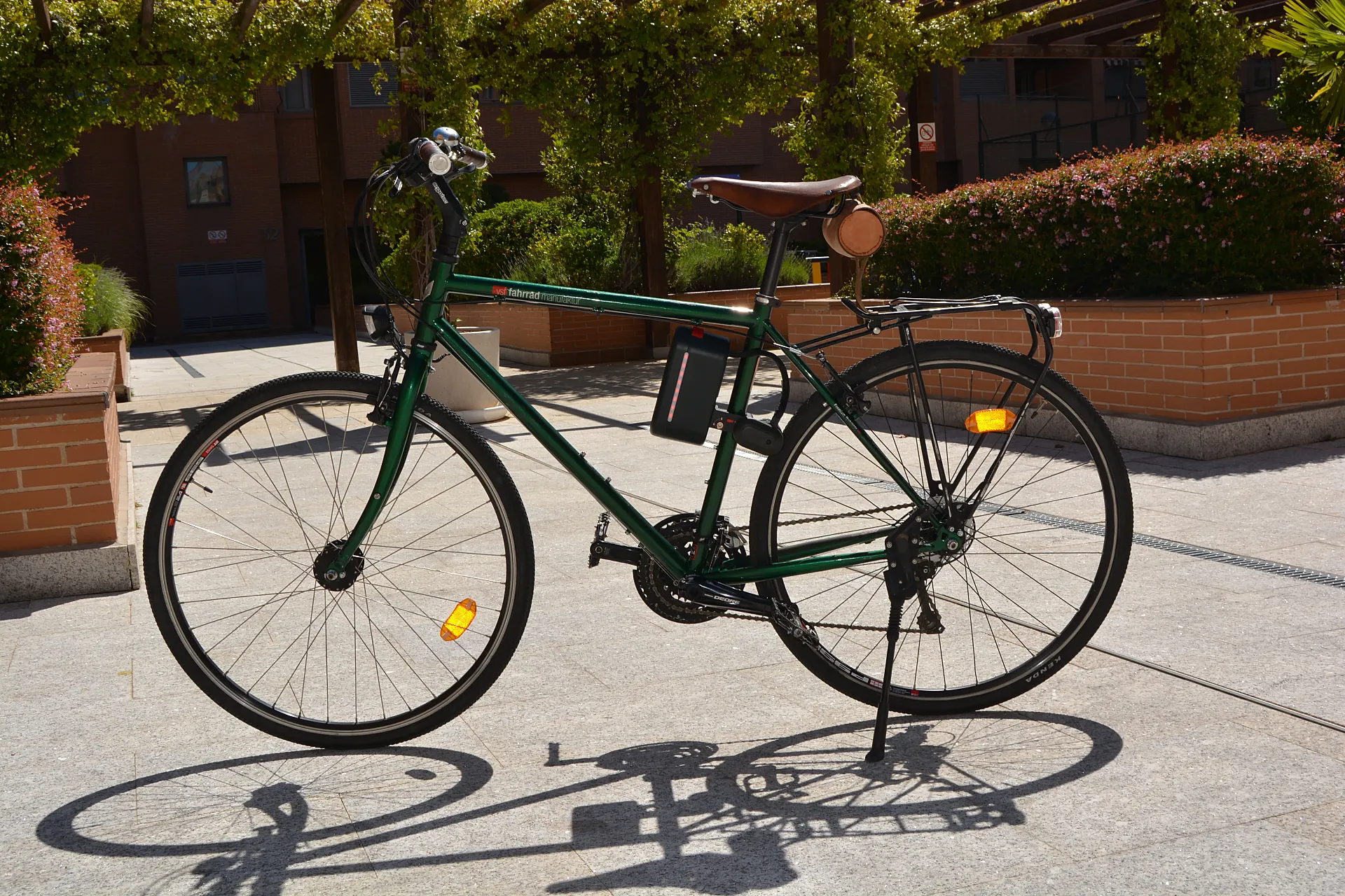 Estéticamente está muy bien conseguido, haciendo que tu bici conserve el mismo aspecto de siempre.