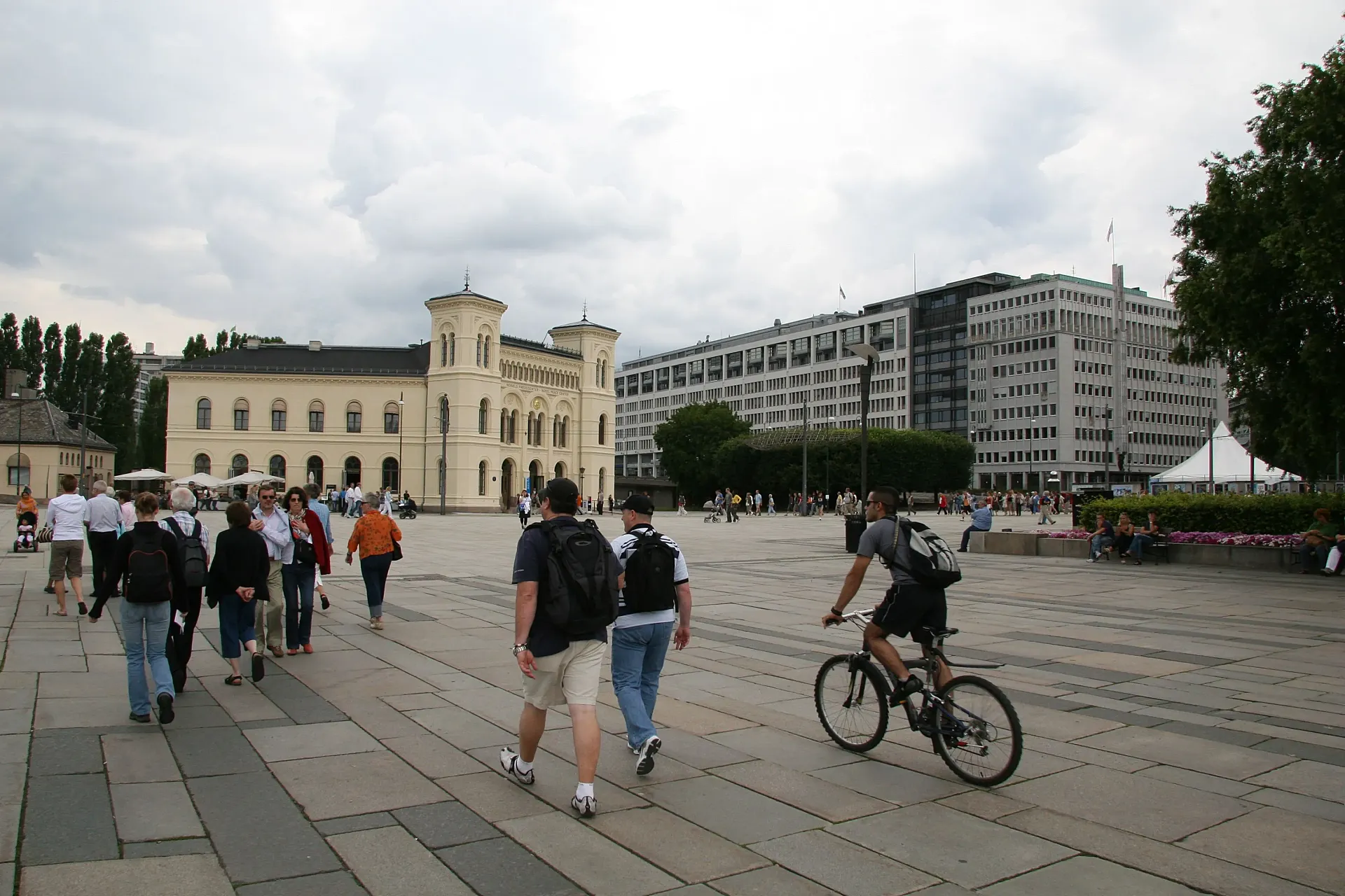 La bicicleta es uno de los medios de transporte principales en Oslo.