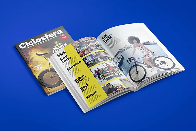 Ciclosfera #40:  ya tienes, completa y gratis, nuestra nueva revista para leer también online