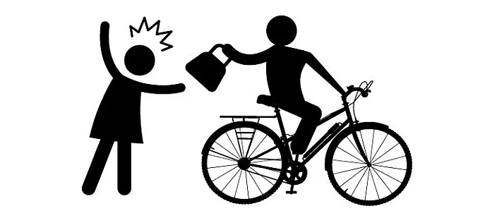 Atracar un banco… y escapar en bicicleta