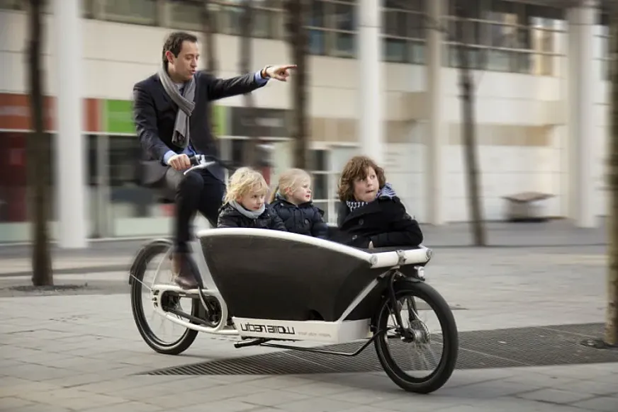 Las e-cargo bikes triunfan en Europa (foto: http://cargobike.jetzt/)
