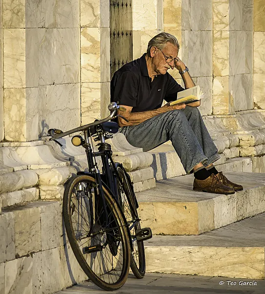 Ganadora de la categoría Veteranos en bici, 'Siempre ahí' (Teo García)