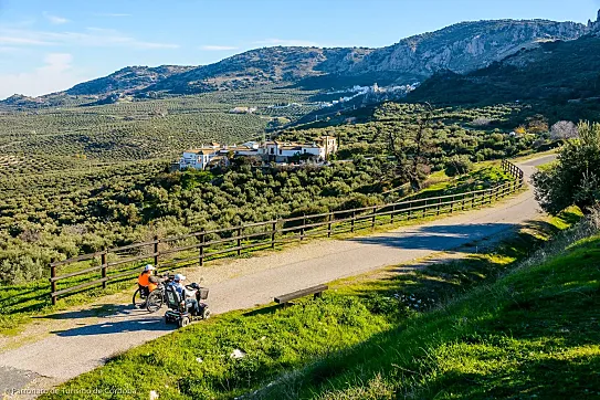 Tramo desde Zuheros a Doña Mencía.