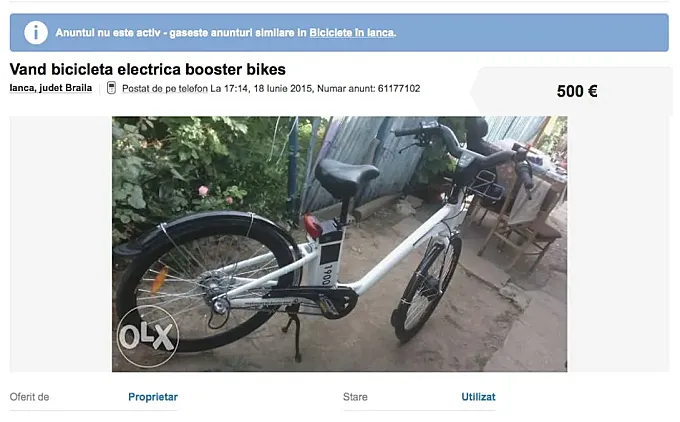 Bicicletas del BiciMad, a la venta en Rumanía