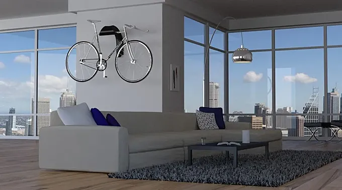 Arc Bicycle Display Rack: arte en la pared de tu casa