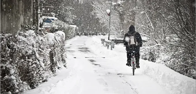 Consejos para ir en bicicleta en invierno