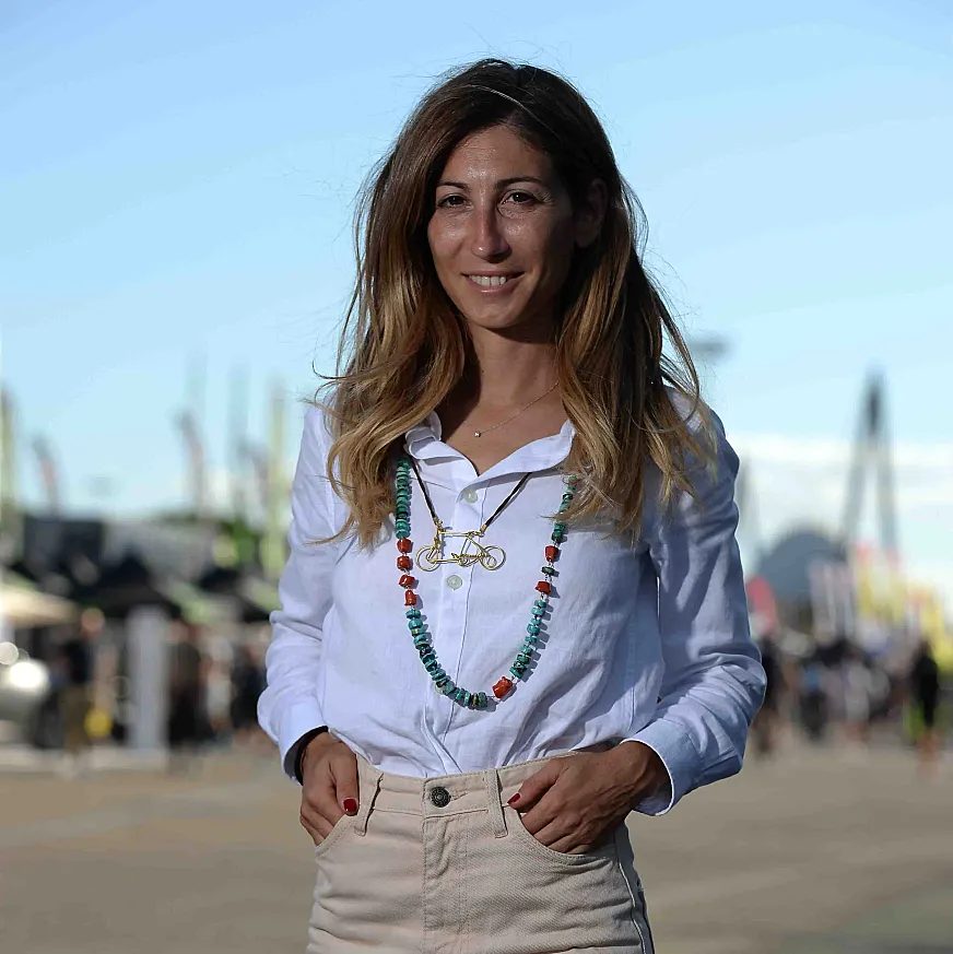 Lucrezia Sacchi es Partner y Marketing Director del Italian Bike Festival.