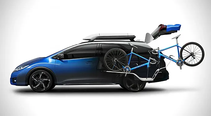 Honda Civic Tourer Active Life Concept, concebido para ciclistas