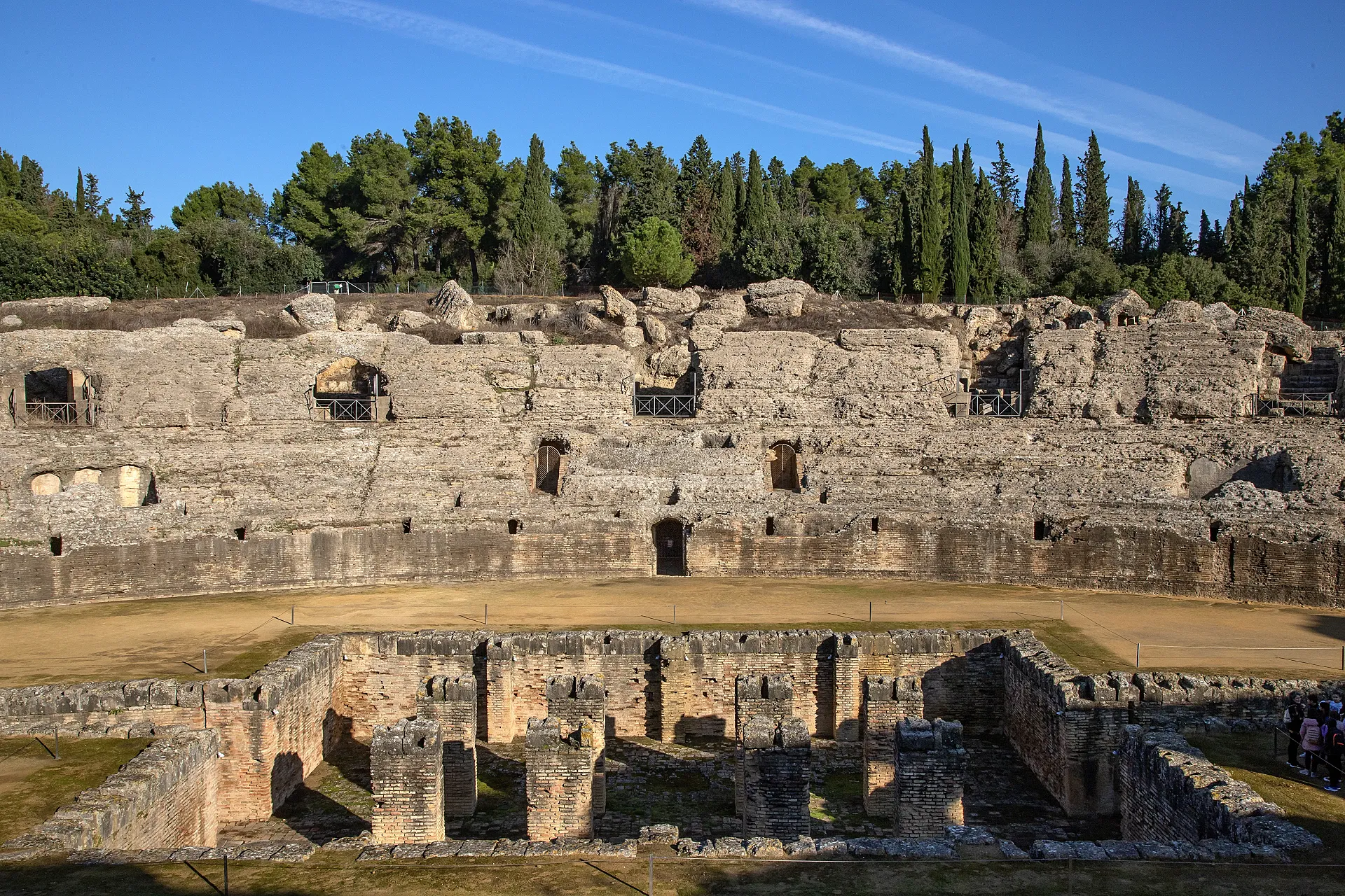 Anfiteatro de Santiponce, Sevilla.