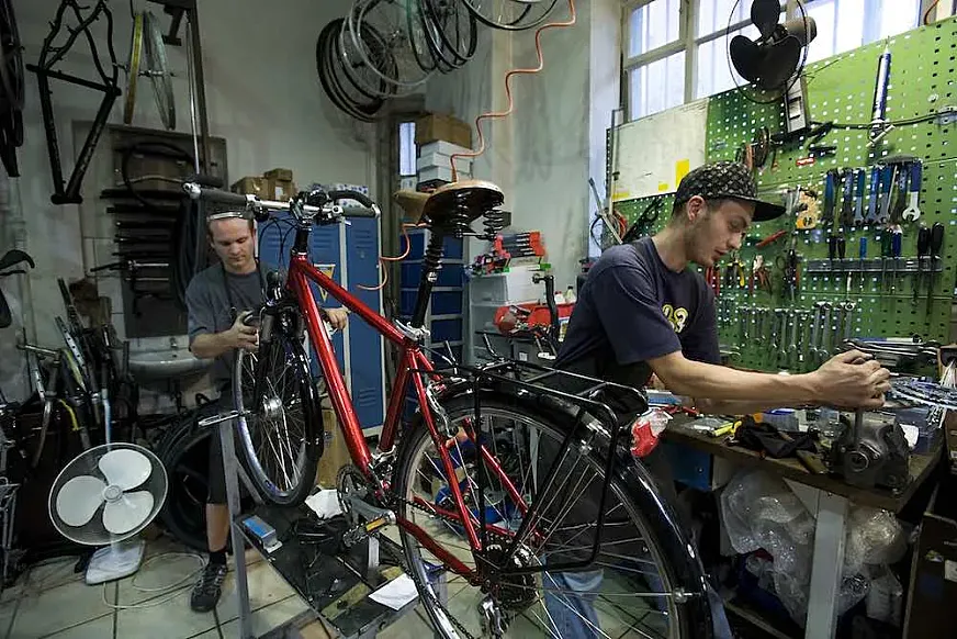 El servicio de taller es clave para toda tienda de bicicletas.