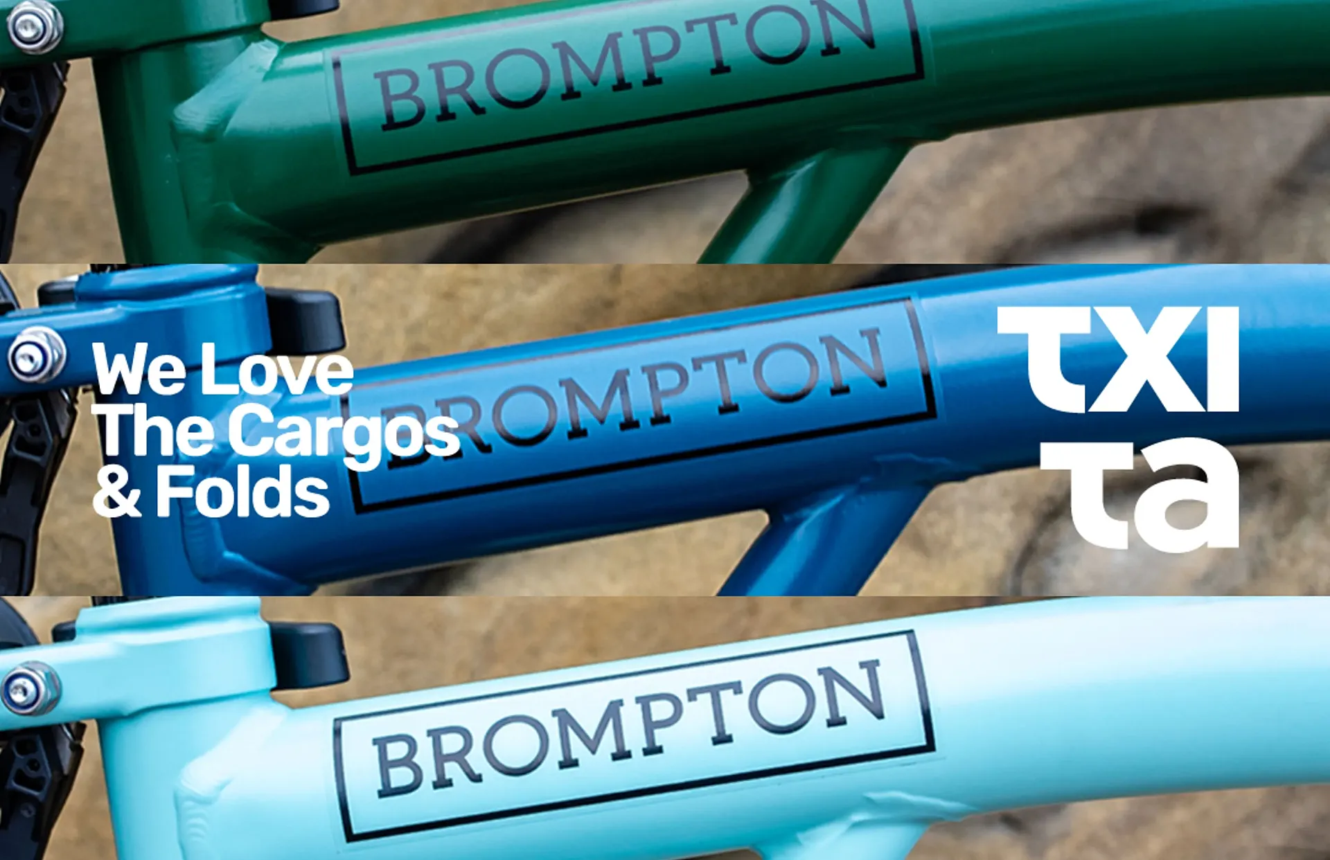 En Txita están enamorados de las plegables y de las cargobikes... ¡y nosotros también!