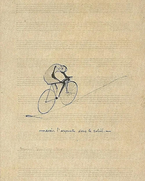 'Avoir l'apprenti dans le soleil', Marcel Duchamp (1914)