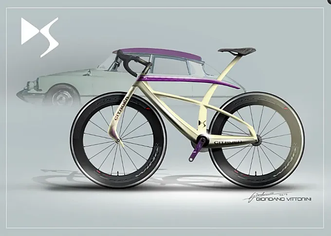 El Citroën Tiburón que se reencarnó en bicicleta