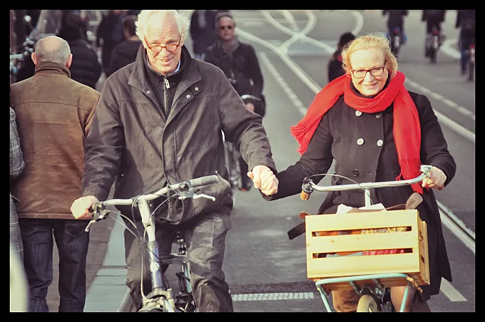 Esto sí es Ámsterdam: A la vejez, bicicletas