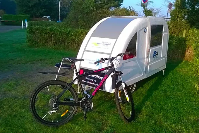 Wide Path Camper: una caravana ciclista de lo más apetecible