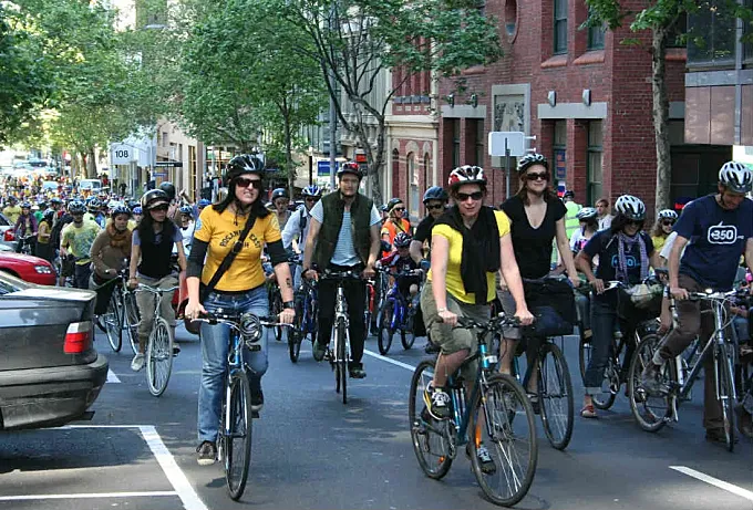 Melbourne planea hacer una gran autopista para bicicletas
