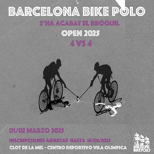 Cartel del Barcelona Open “S’ha Acaba el Bròquil”.