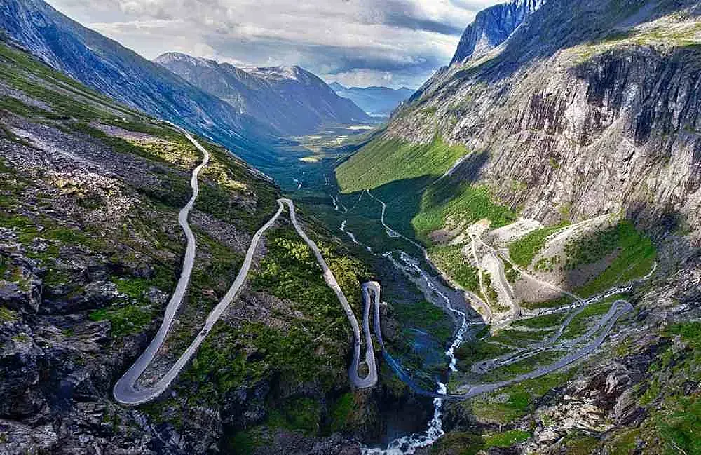 Trollstigen, en Noruega.