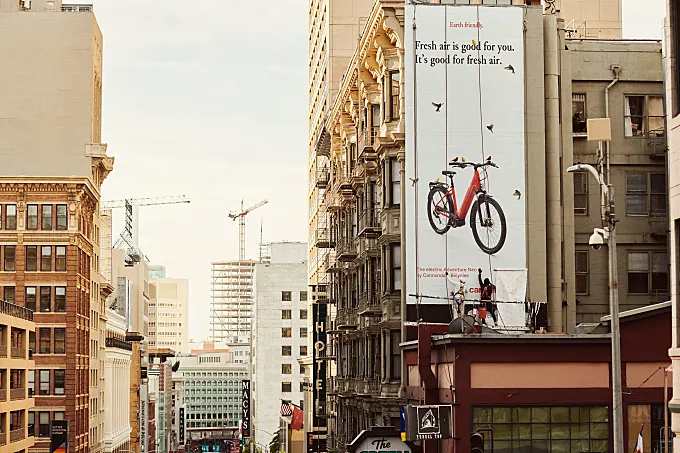 El auge está en lo urbano: una publicidad de una bici, protagonista en Nueva York, Londres, San Francisco y Berlín