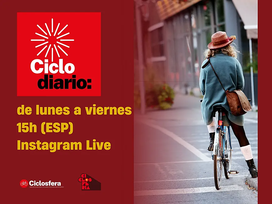 Hoy vuelve el Ciclodiario, el programa diario en redes con toda la actualidad del ciclismo urbano y Ciclosferia