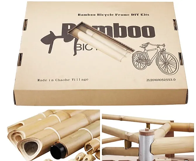 Bamboobee, o cómo construir tu propia bicicleta de bambú
