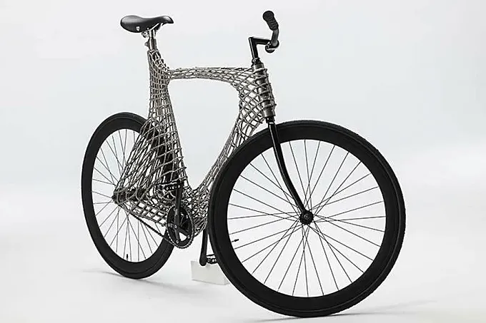Arc Bicycle: el primer cuadro de acero impreso en 3D
