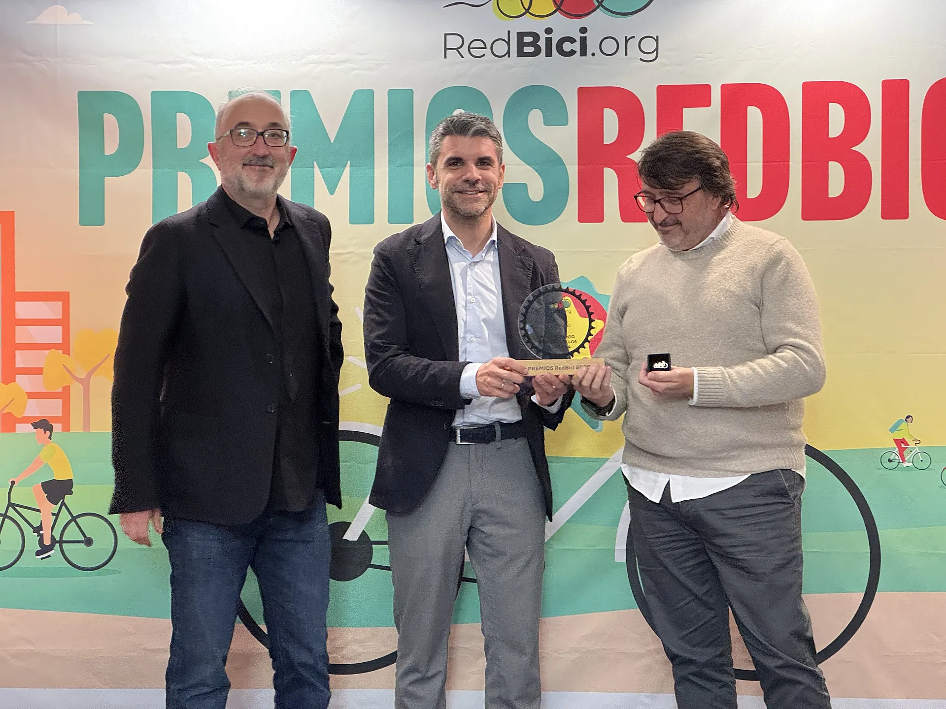 Paracuellos de Jarama también recibió premio por su participación activa en la campaña "30 días en bici".