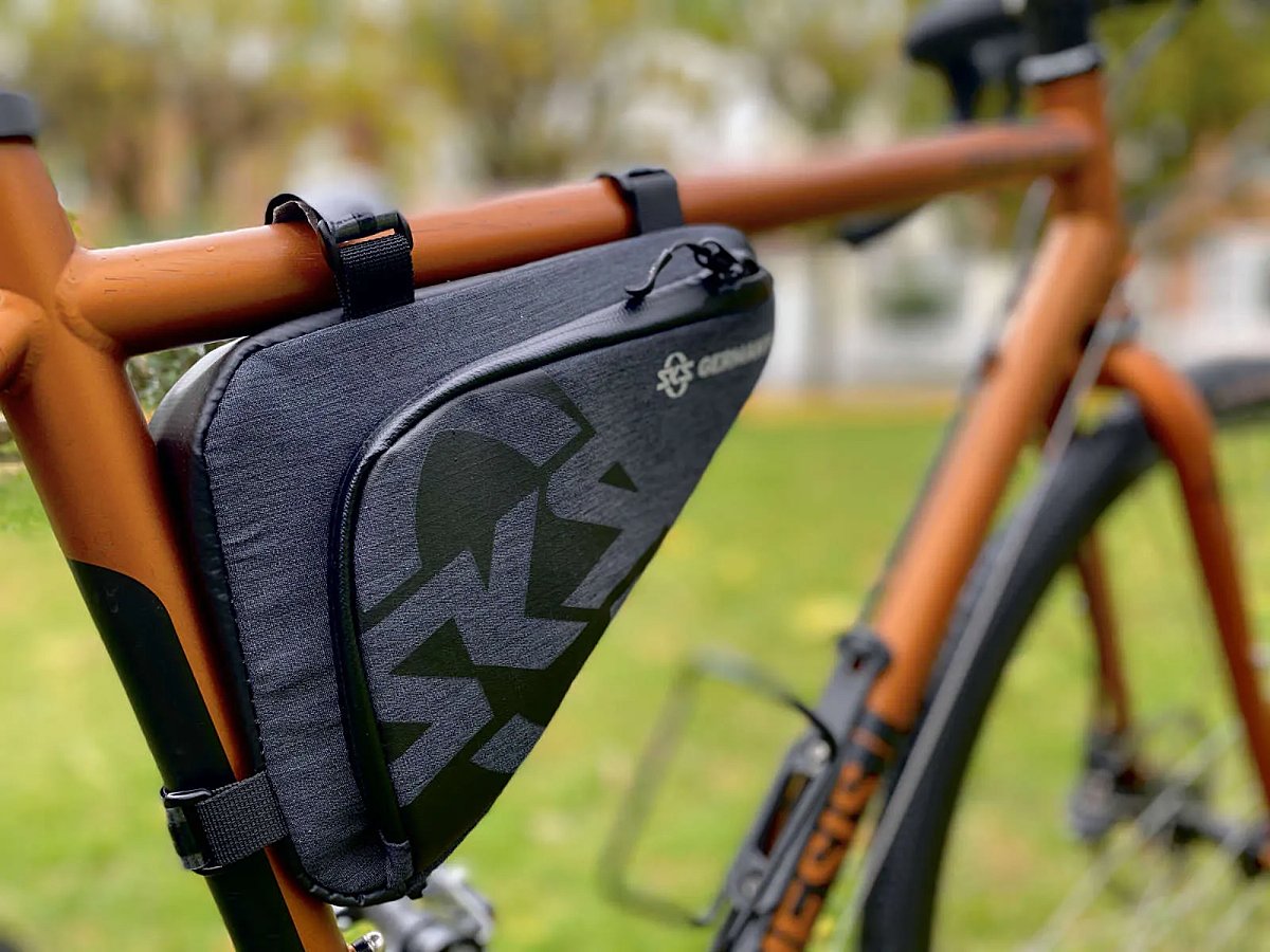Bolsa triangular para accesorios de marco de bicicleta NDakter