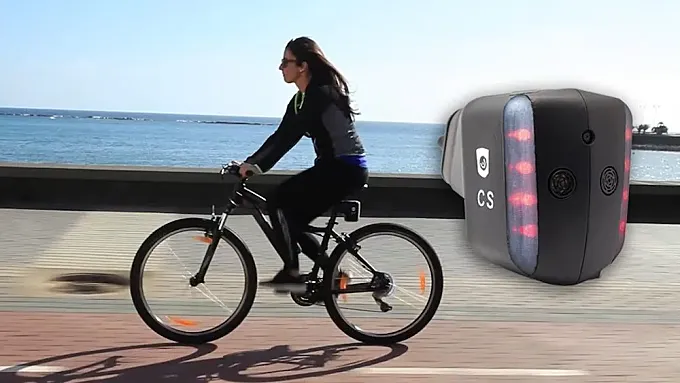 Cycloshield: un gadget para proteger a los ciclistas