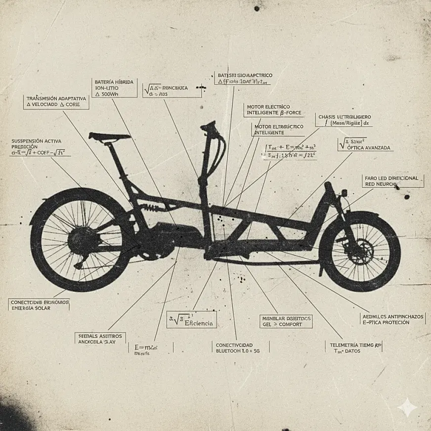 Una bicicleta de carga modificada es protagonista en "Rowan March, El Consenso".