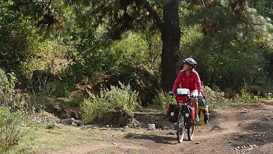 "El mundo es de todos. Todos somos un equipo. Y no podemos dejar de luchar juntos" (Sara Dykman, autora de 'Bicycling with Butterflies')