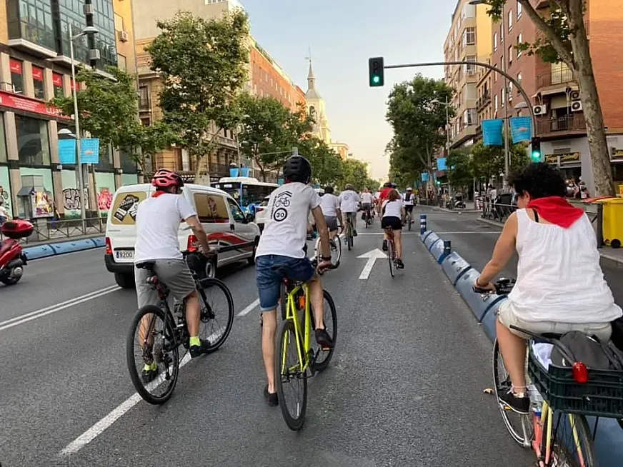 Madrid vuelve a ser escenario de los BiciSanFermines, a cargo de Madrid Ciclista.