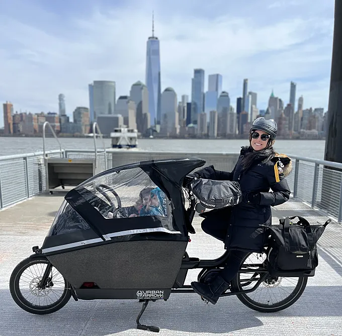 Cargo bike Momma: una madre, tres niños y cinco cargo bikes