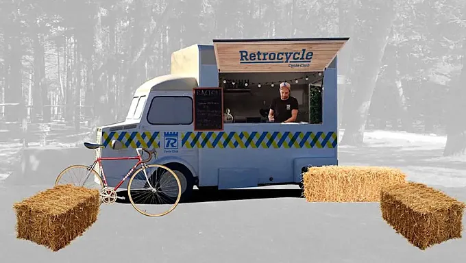 Nace Retrocycle Ñam Club: gastronomía, música y ciclismo