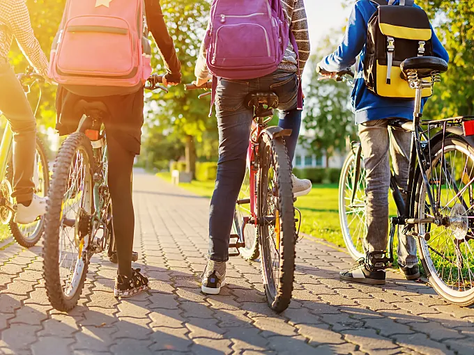 7 Consejos para ir en bicicleta al colegio con niños