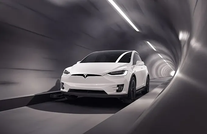 Así es el túnel para coches con el que Elon Musk quiere revolucionar el transporte urbano
