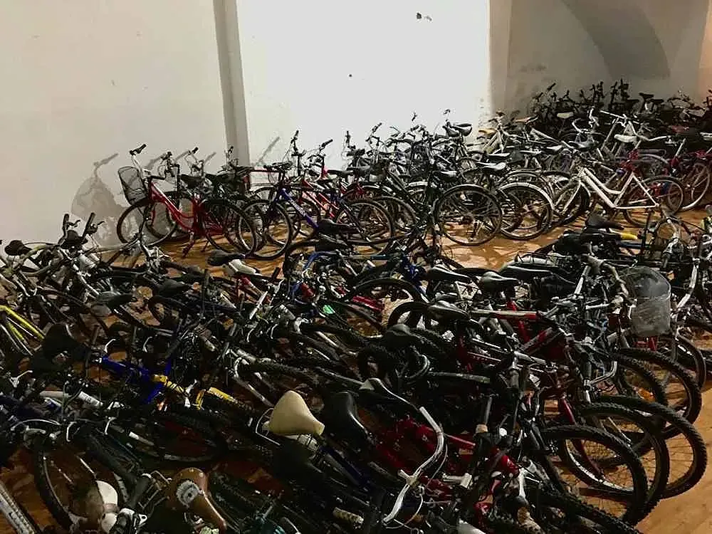 Algunas de las bicicletas adquiridas por El Ciclo.