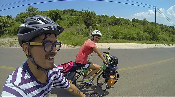 40.000 kilómetros en bicicletas de bambú
