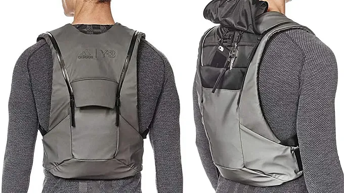 Y-3 Sport Backpack: el chaleco futurista de Adidas que causa sensación