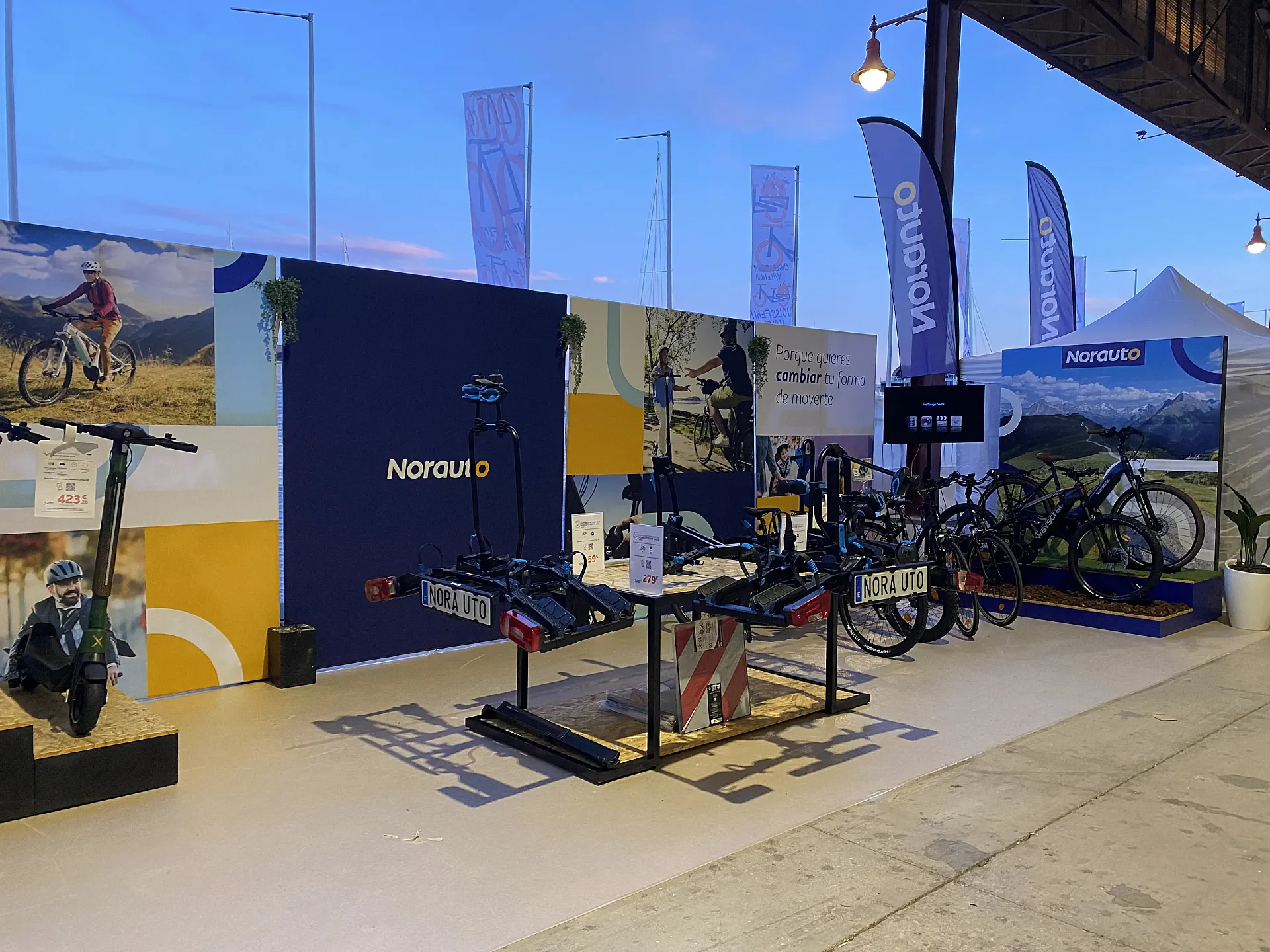 Stand de Norauto en Ciclosferia 2024.