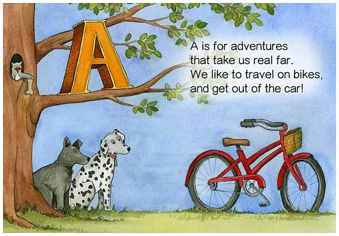 “B is for Bicycles”: un libro para niños muy especial